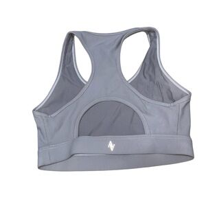 ALL ACCESS Front Row Sports Bra Black Medium Support Activewear Sz M